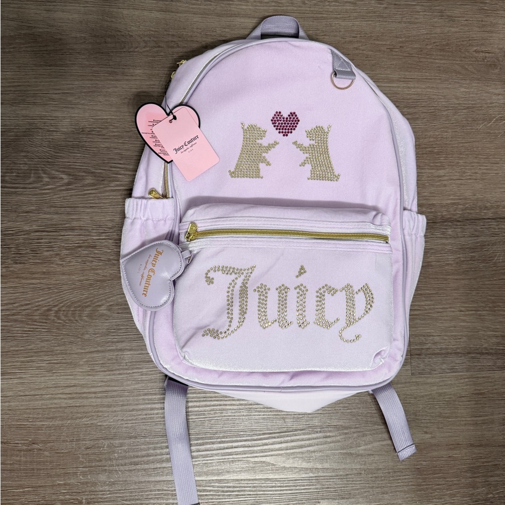 Juicy Couture Kids Lavender Backpack